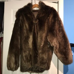 Real Beaver fur coat
